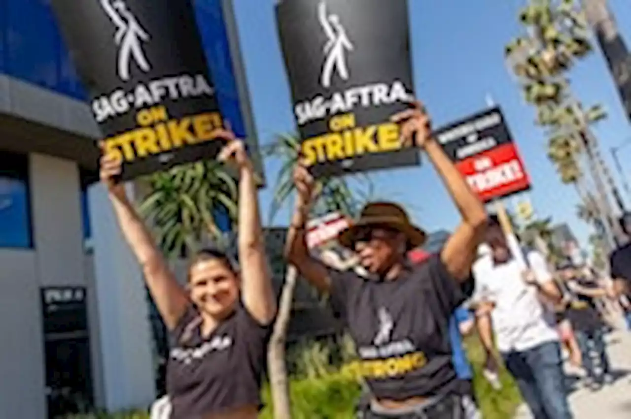 Live updates: SAG actors join writers on Hollywood picket lines