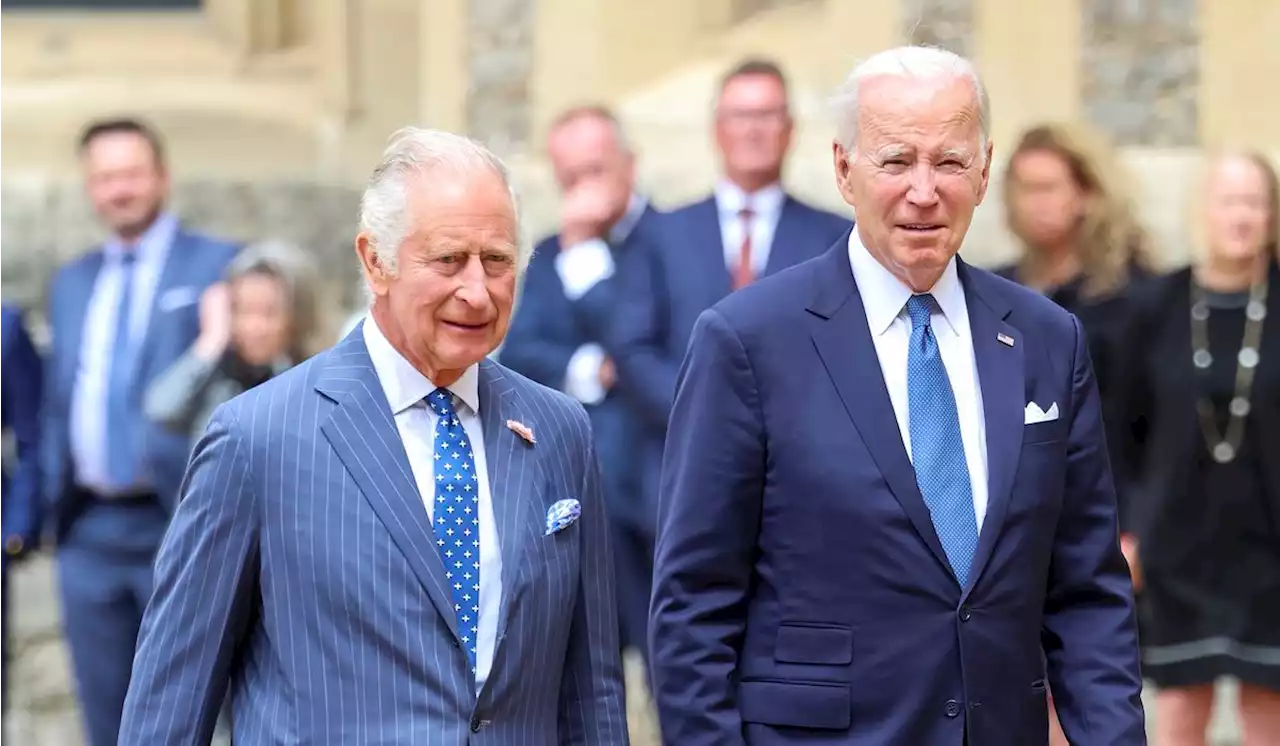 Biden meets with British PM Sunak, will have tea with King Charles and promote clean energy