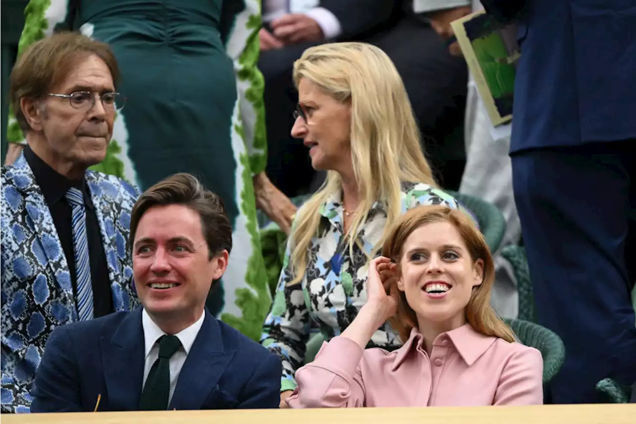 Princess Beatrice Thinks Pink in Emilia Wickstead Maxi Dress at Wimbledon 2023