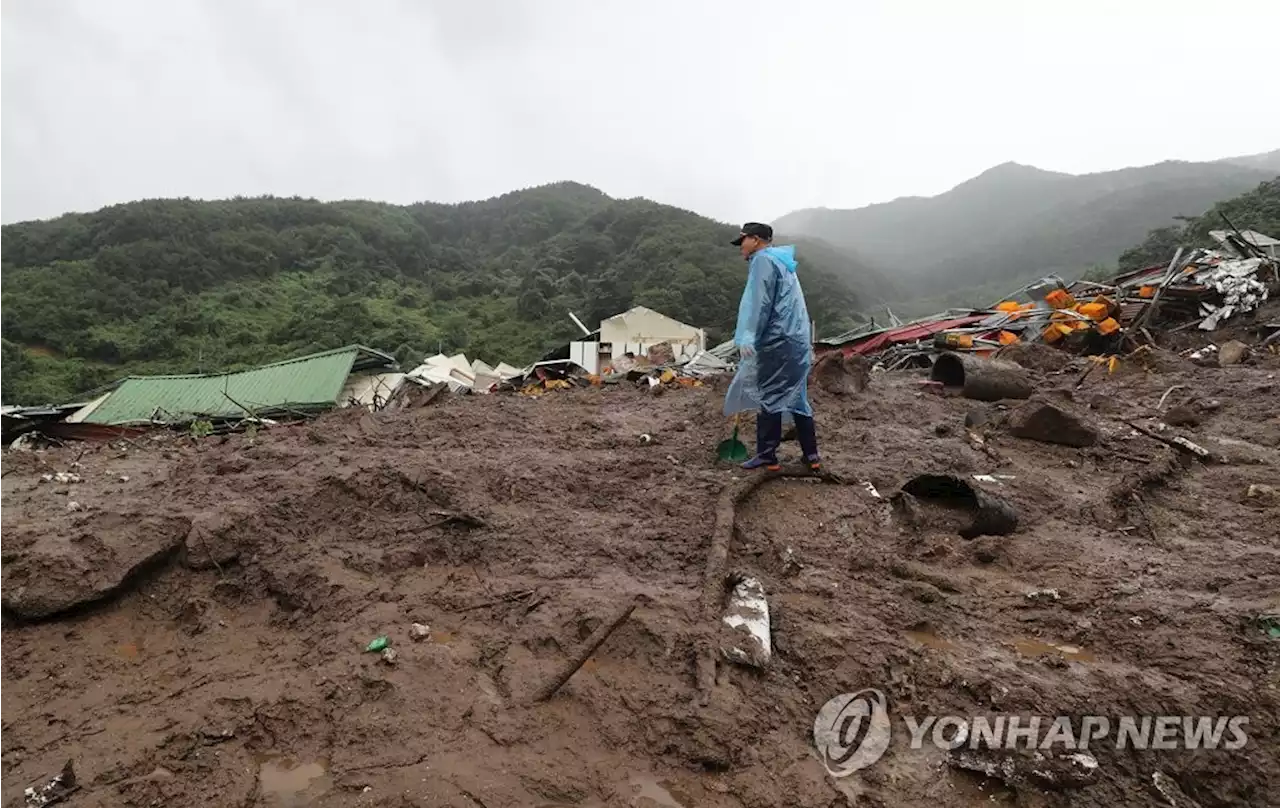 중대본 '26명 사망·10명 실종'…73개 시군구서 5천600명 대피 | 연합뉴스