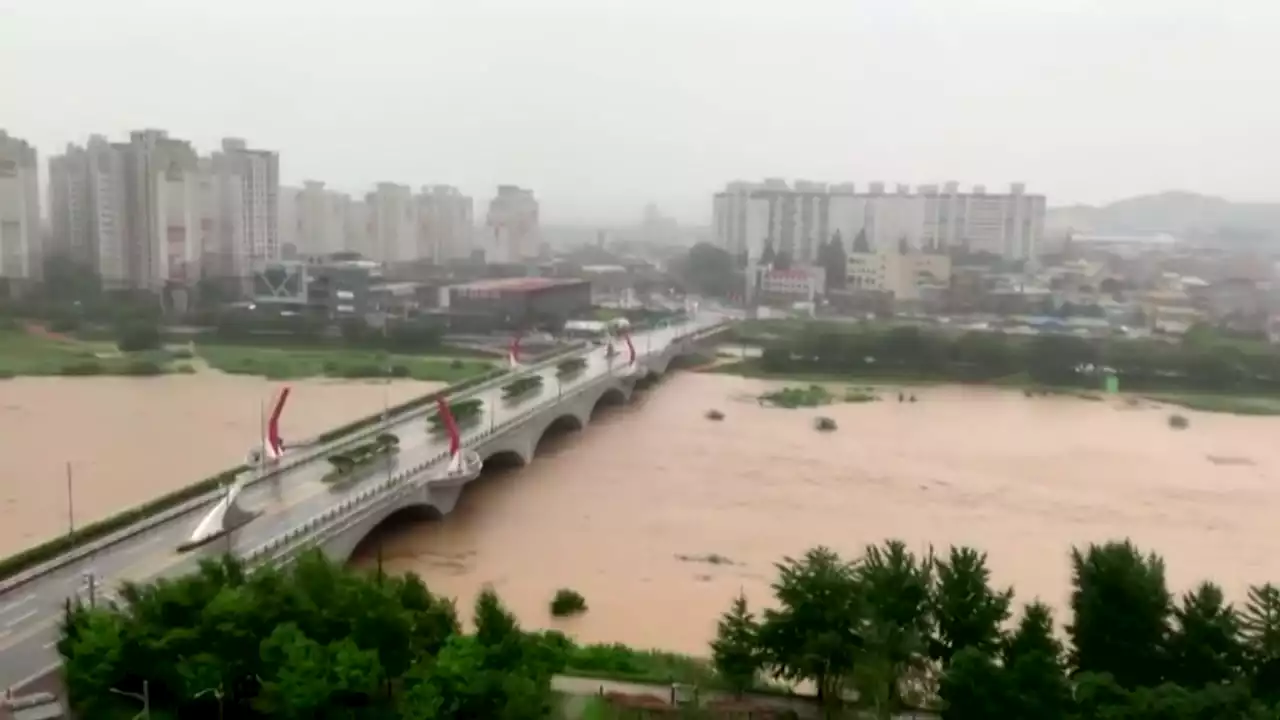 전국 비 피해 '속출'...괴산 댐 한때 월류 주민 대피