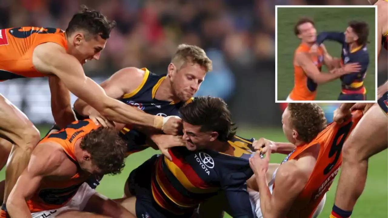 Adelaide gun in hot water for off-the-ball strike