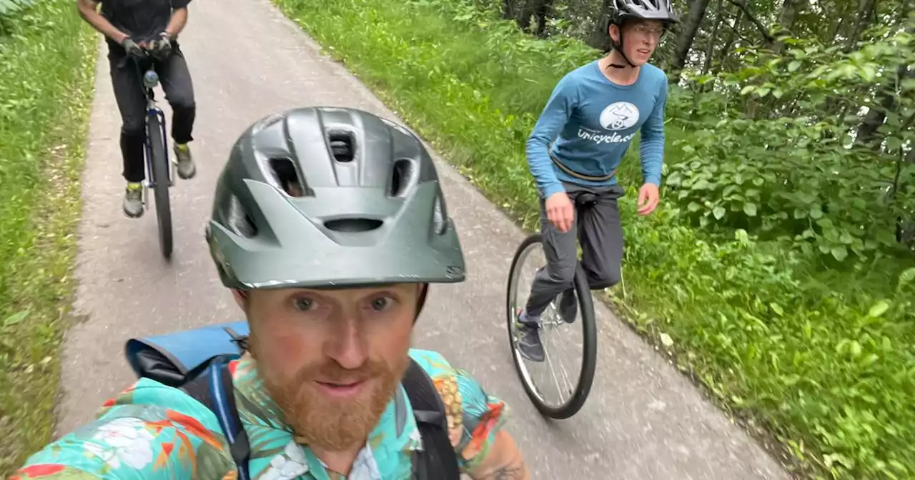 Alaska’s Fireweed bike race returns after hiatus, with One-Wheel Wonders along for the ride