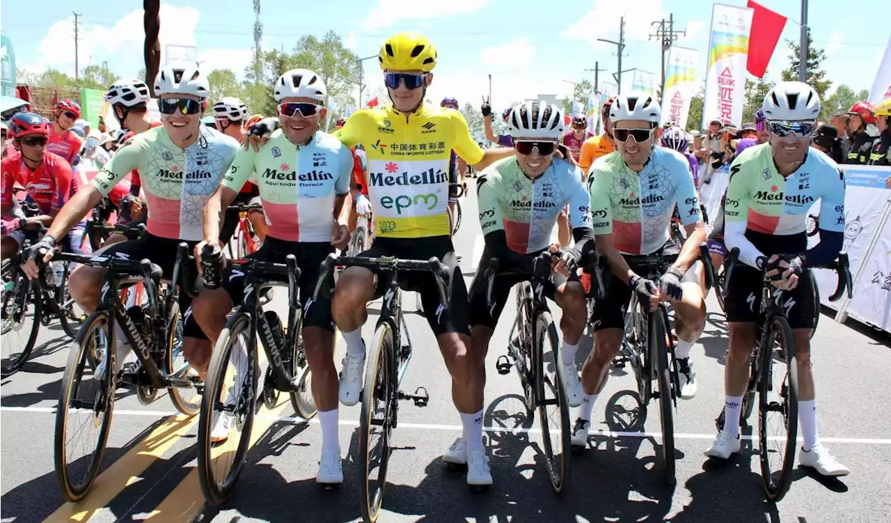 ¿Cómo quedaron los colombianos y el Team Medellín en la general del Tour of Qinghai Lake?