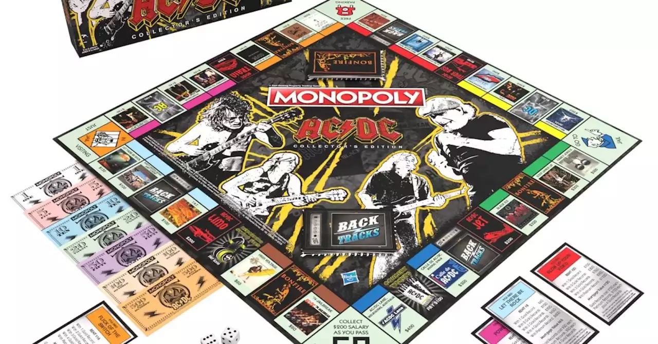 AC/DC Celebrates 50th Anniversary With Their Own Version Of Monopoly