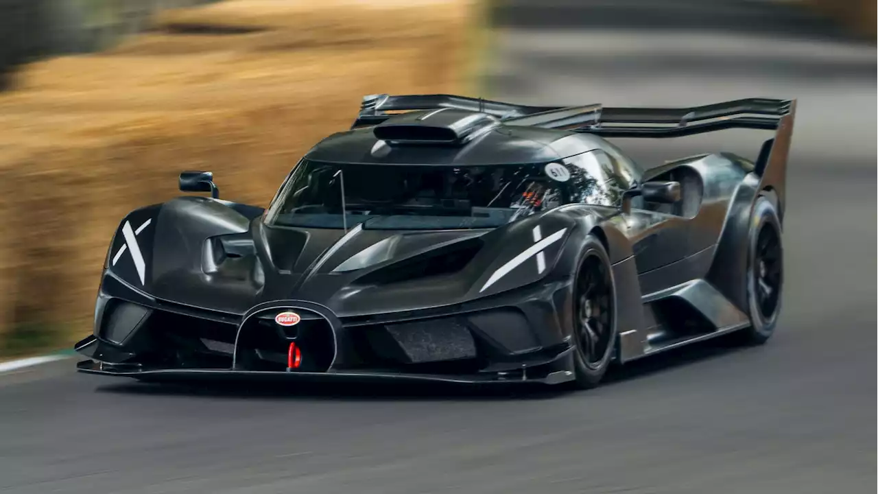 Bugatti Bolide Storms Goodwood With Looks And Sounds Of A W16-Powered Batmobile | Carscoops