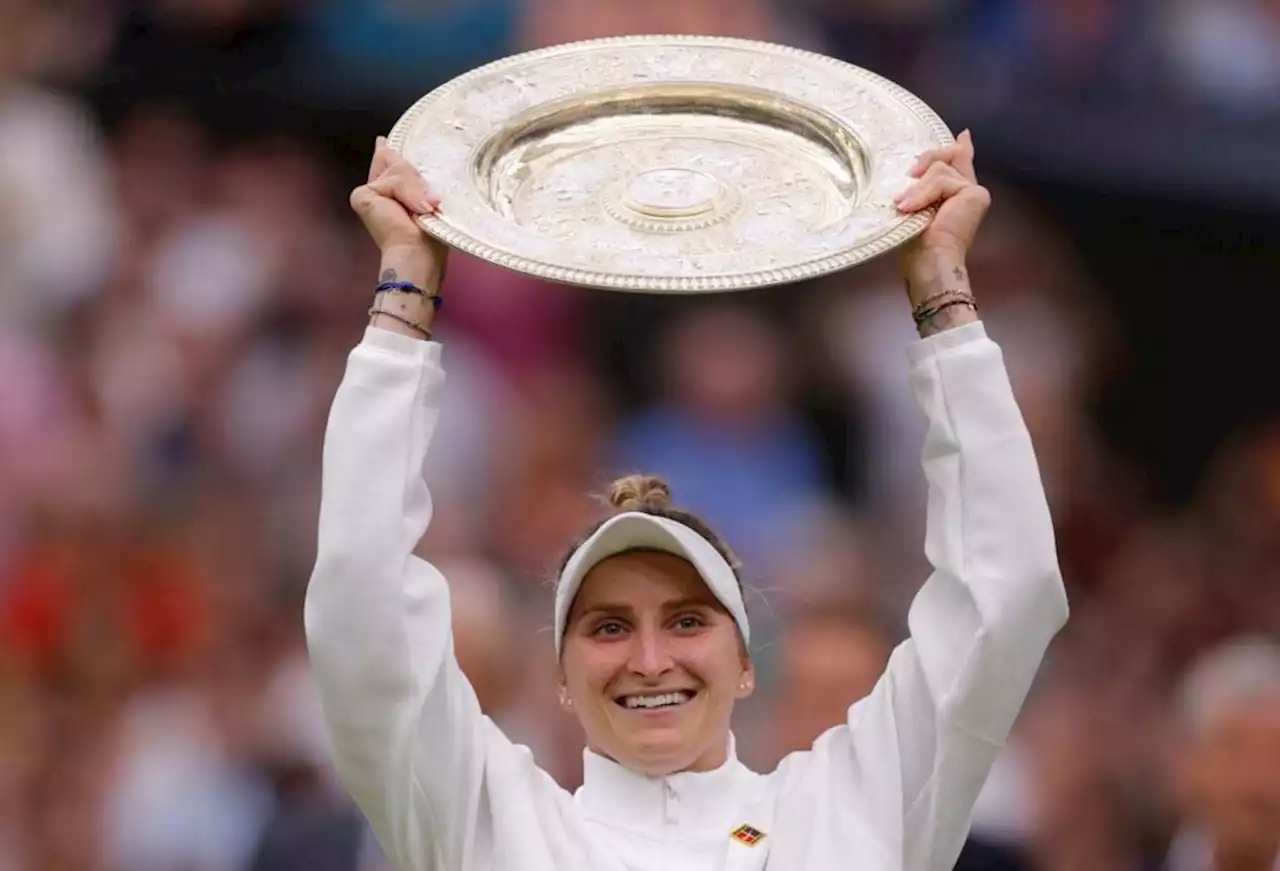 Marketa Vondrousova defeats Ons Jabeur to win Wimbledon women’s crown