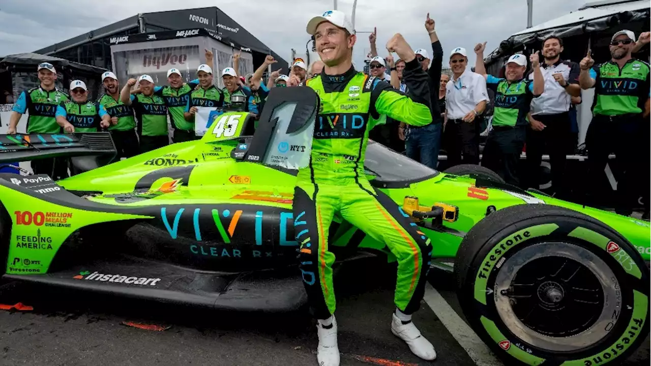 Christian Lundgaard wins Honda Indy Toronto