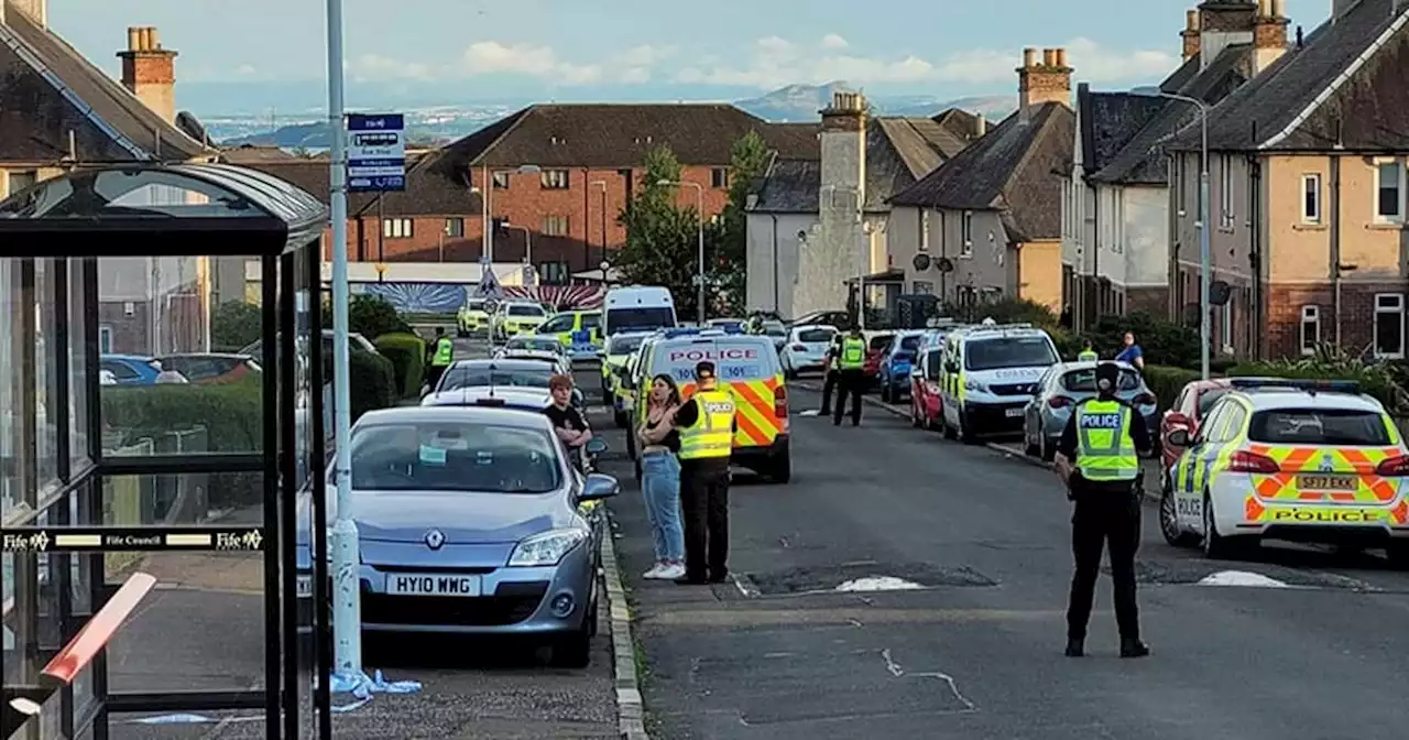 Armed police called to 'disturbance' on Scots street as man arrested