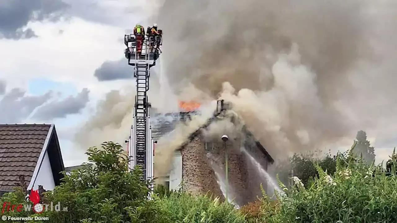 D: Vom Zimmer- zum Wohnhaus-Vollbrand in Düren