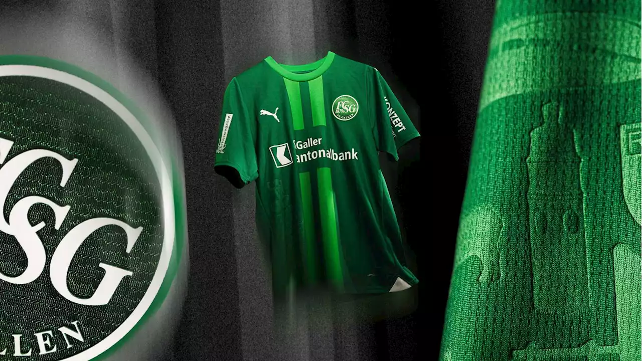 3D-Badge und Anekdoten aus der Geschichte: So sieht das neue Trikot des FC St.Gallen aus