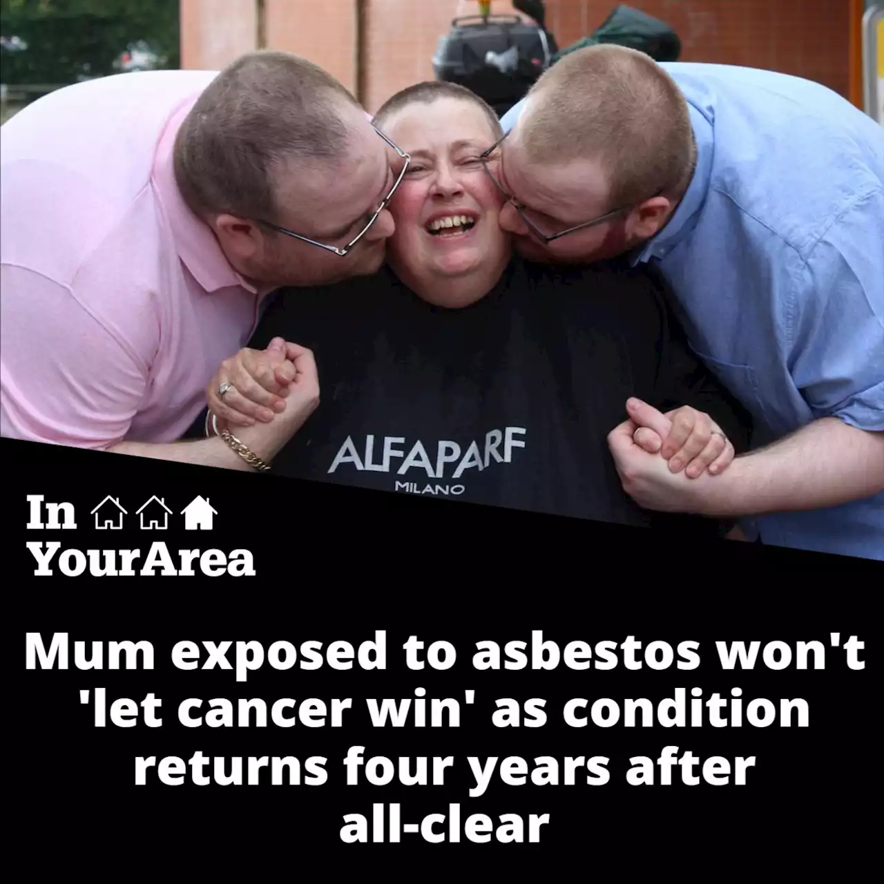 Mum exposed to asbestos won't 'let cancer win'