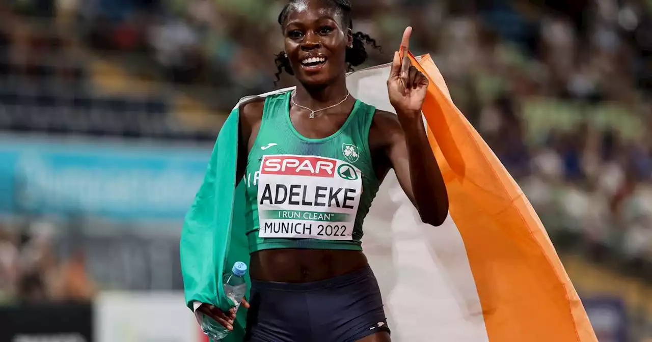 Irish star Rhasidat Adeleke announces she is turning professional