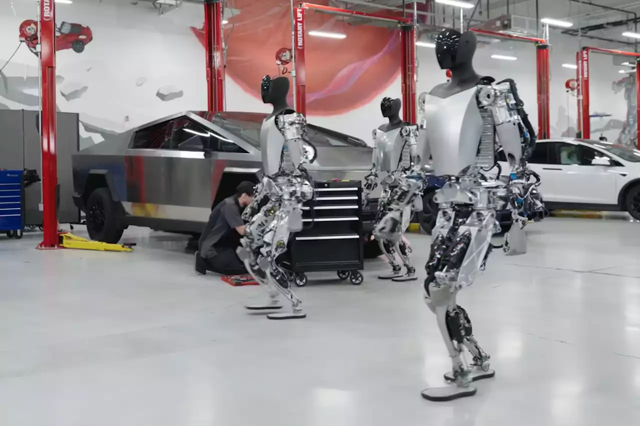 Tesla utilise son robot Optimus pour vendre des voitures dans ses showrooms