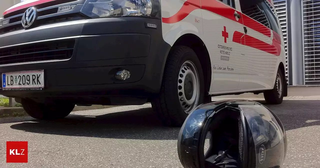 L405 bei Birkfeld: Motorradlenker schlitterte in Bach - tödlich verletzt