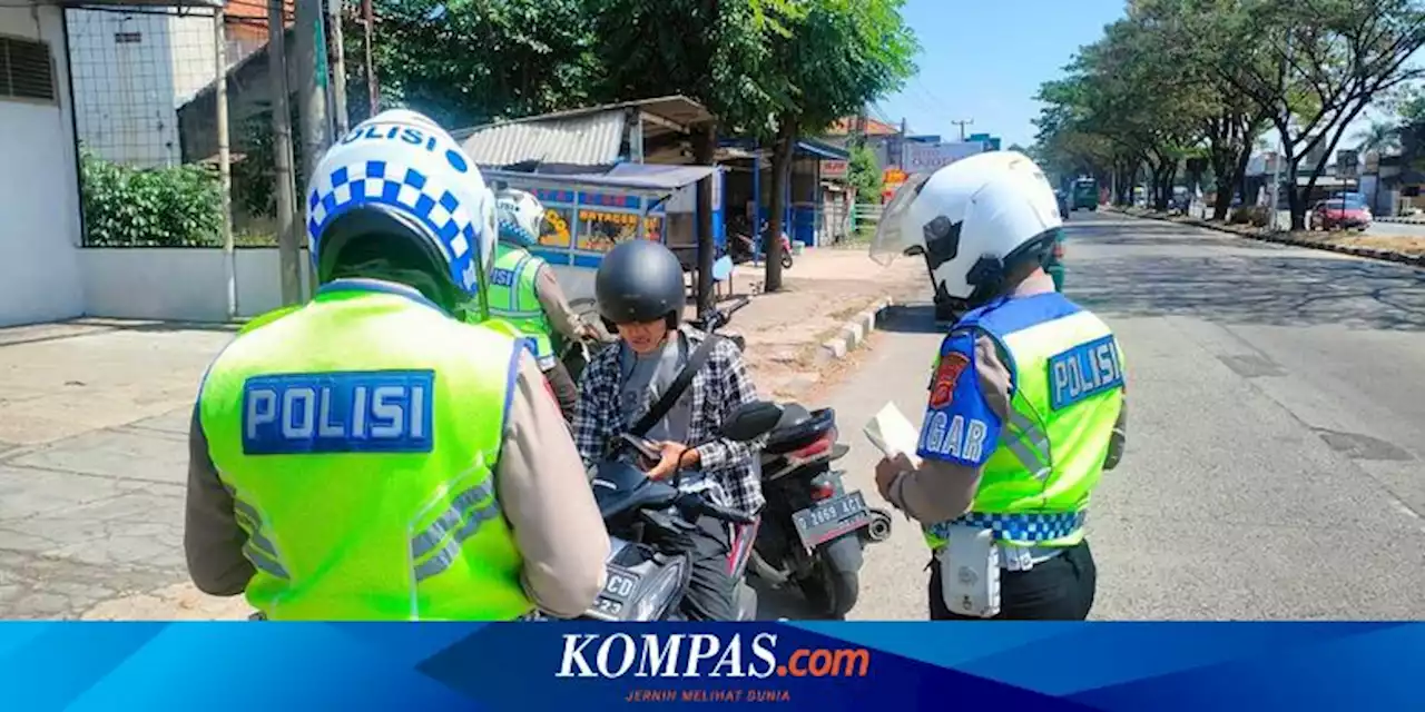 Motor yang Putar Balik Saat Lihat Razia Sudah Pasti Punya Salah