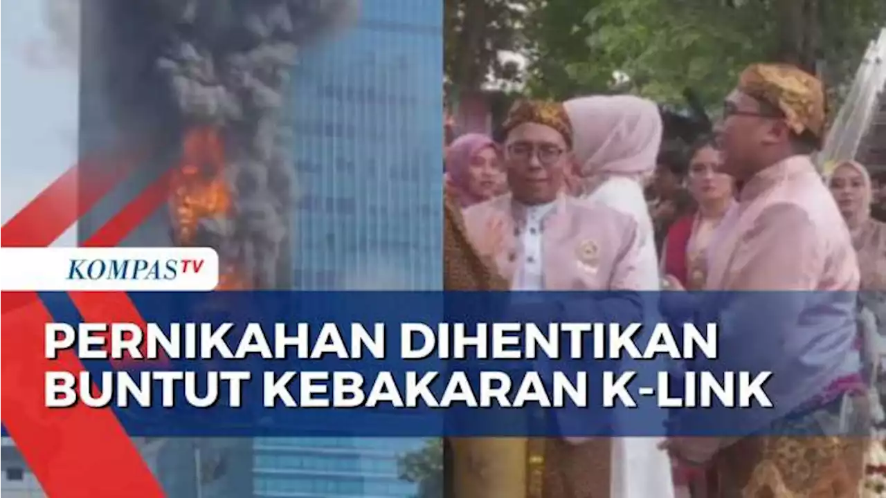 Buntut Kebakaran Gedung K-Link Pernikahan Dihentikan, Pengantin Sambut Tamu di Pinggir Jalan