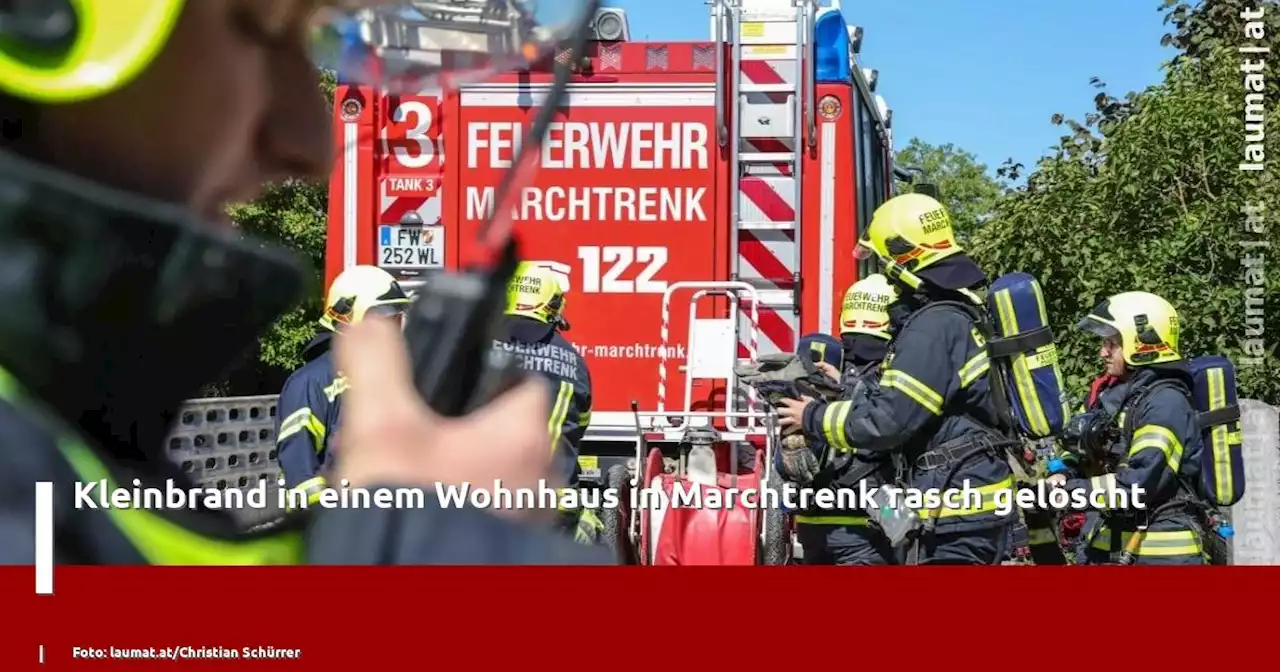 Kleinbrand in einem Wohnhaus in Marchtrenk rasch gelöscht | laumat|at