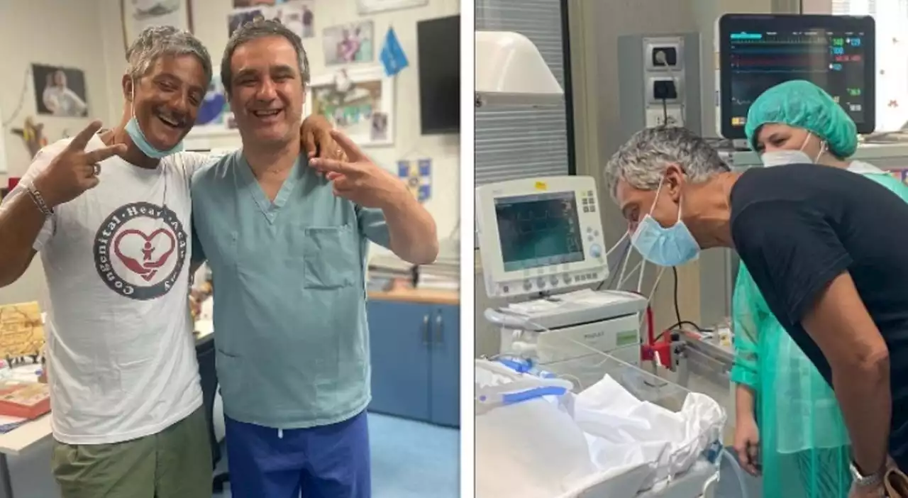 Fiorello all'ospedale pediatrico di Taormina: «Ho visto mamme, papà e bambini contenti». L'appello per evitare la chiusura