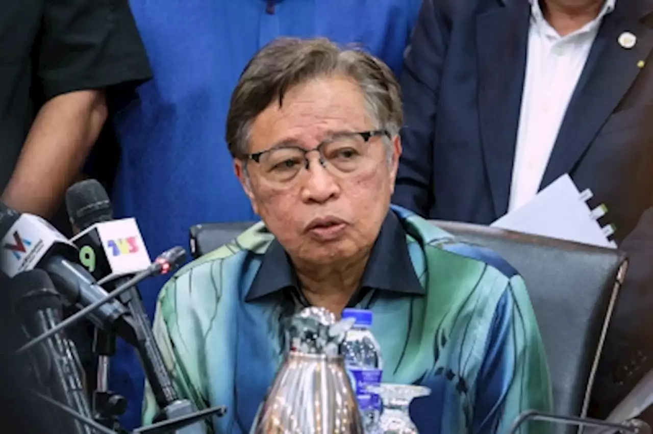 Sarawak premier fears Putrajaya could withdraw ‘certain incentives’ now that state is classed as ‘high income’