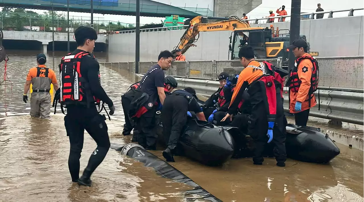 Maltempo in Corea del Sud, bilancio sale a 37 morti