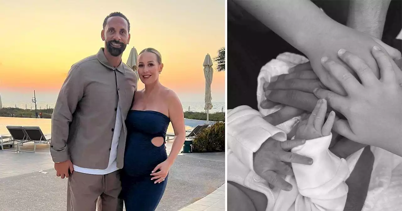 Kate Ferdinand gives birth to second child with Rio Ferdinand