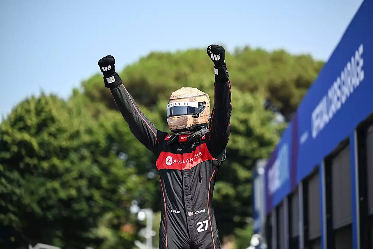 Rome E-Prix: Dennis wins as Evans crashes into Cassidy