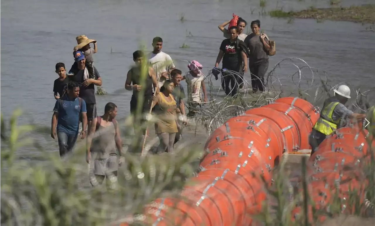 Mexico files border boundaries complaint over Texas' floating barrier plan on Rio Grande