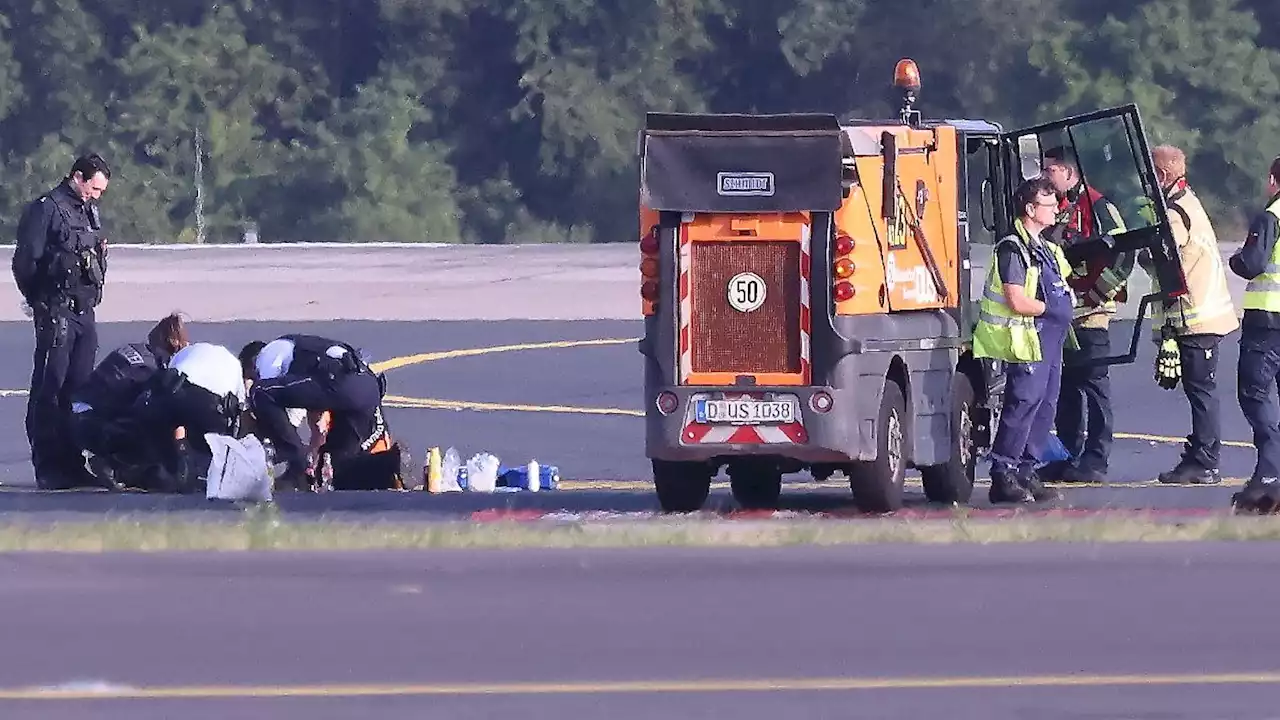 Flughafen-Kleber müssen vielleicht Schadensersatz zahlen