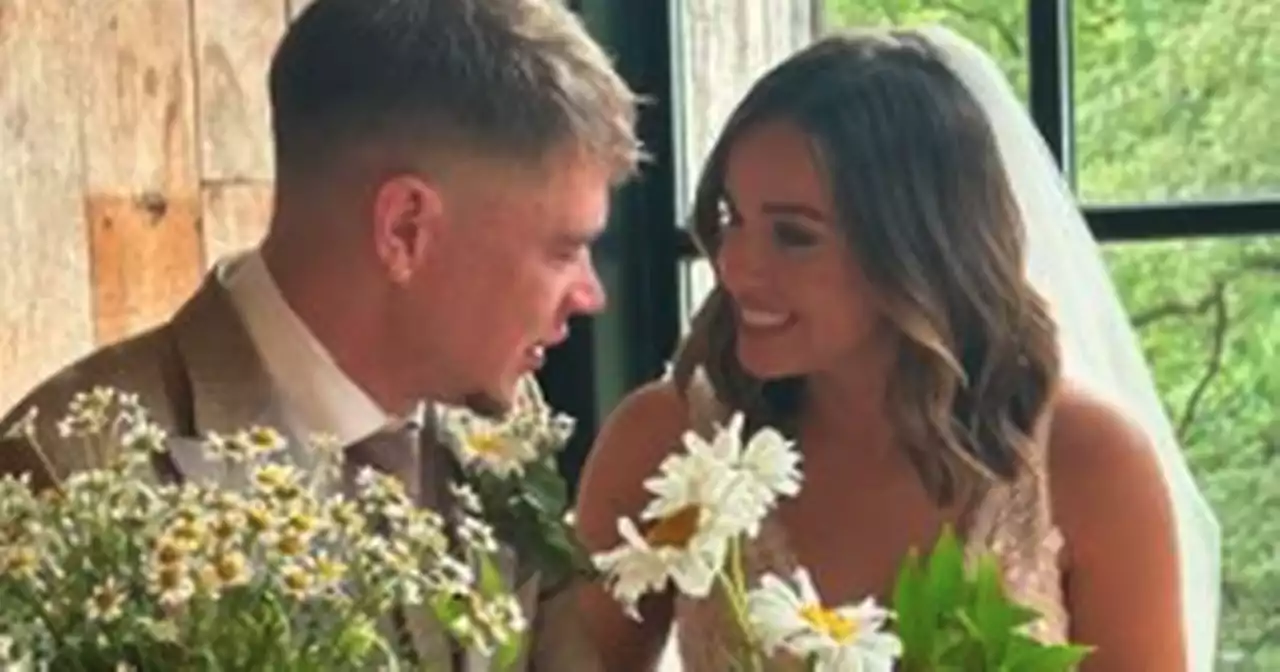 Corrie's Katy star Georgia May Foote weds musician in gorgeous ceremony