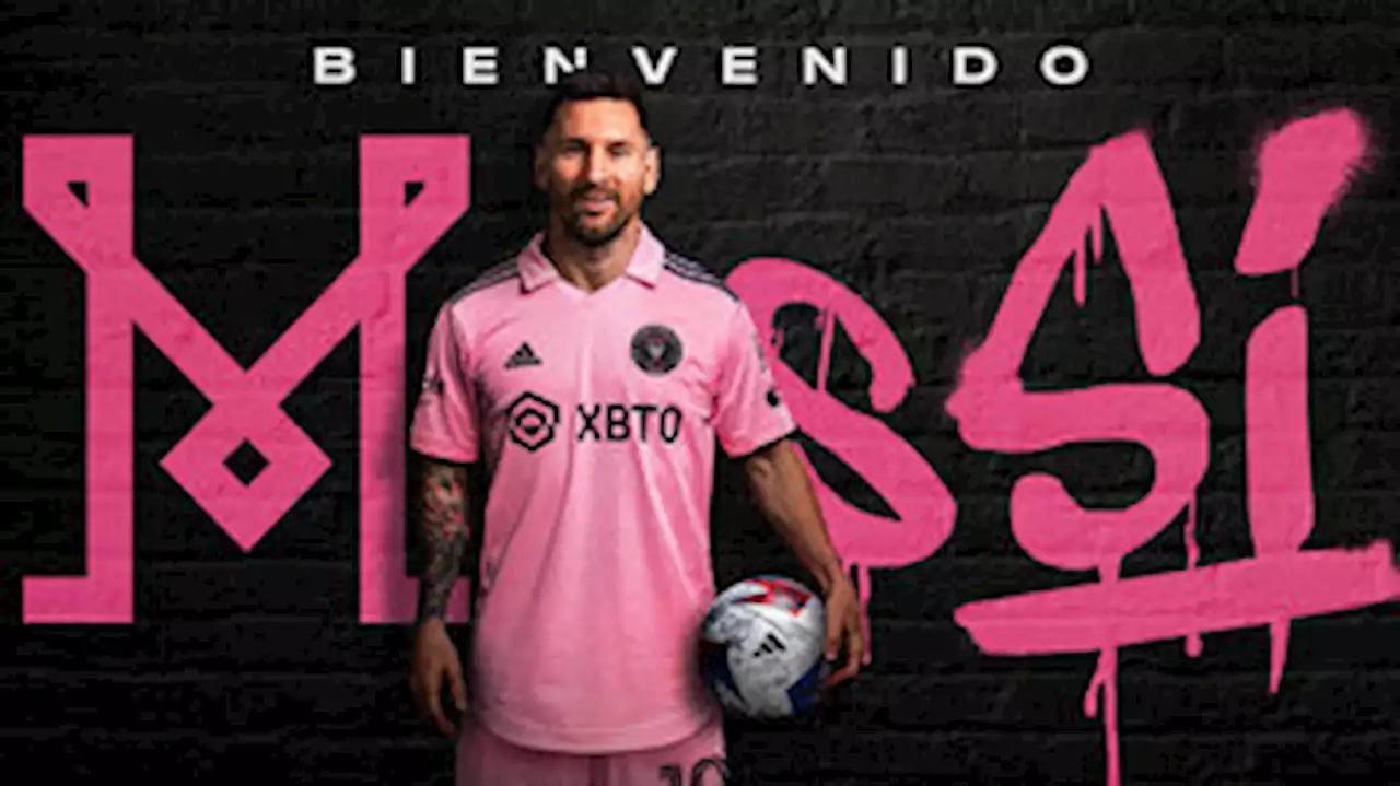 Inter Miami revela primeiras imagens de Messi com camisa do clube