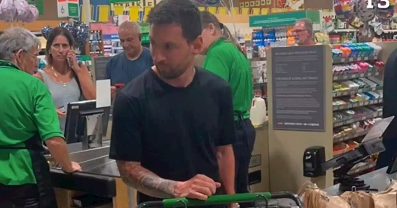 ¿Qué compró Messi en el supermercado de Estados Unidos?