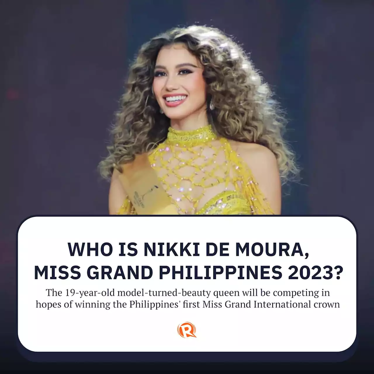 Who is Nikki de Moura, Miss Grand Philippines 2023?