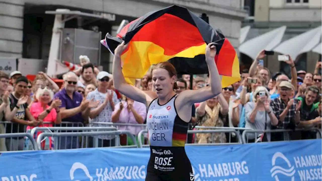 Deutsche Mixed-Staffel um Potsdamerin Lindemann holt Gold bei Triathlon-WM