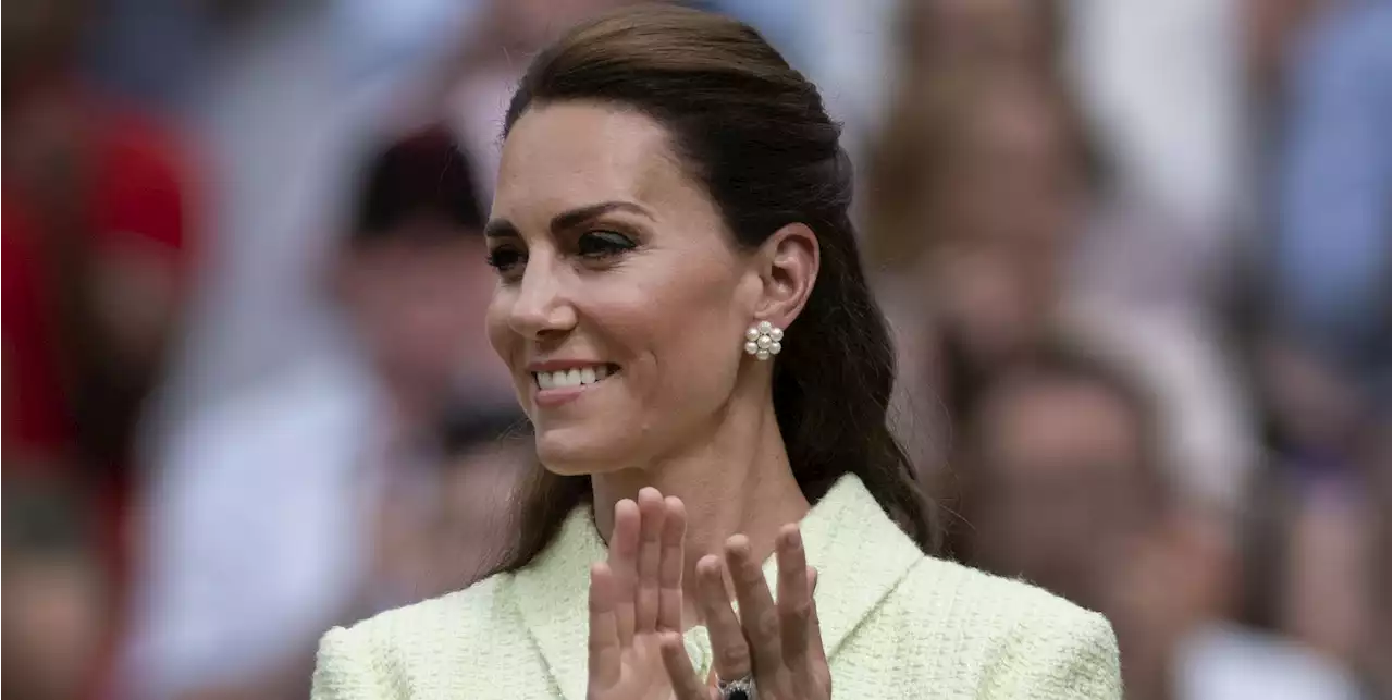 Princess Kate wows in tennis ball green at Wimbledon