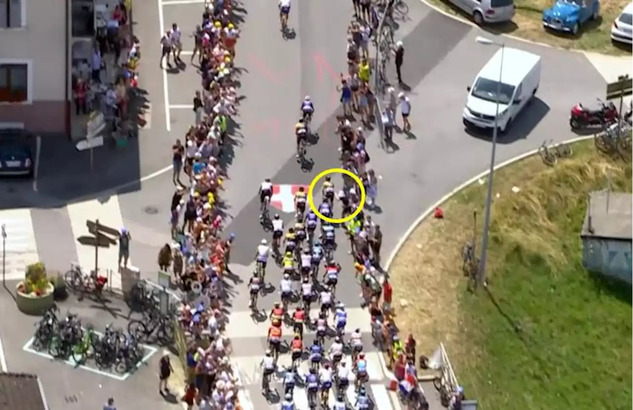 Selfie-taking spectator causes huge crash at Tour de France