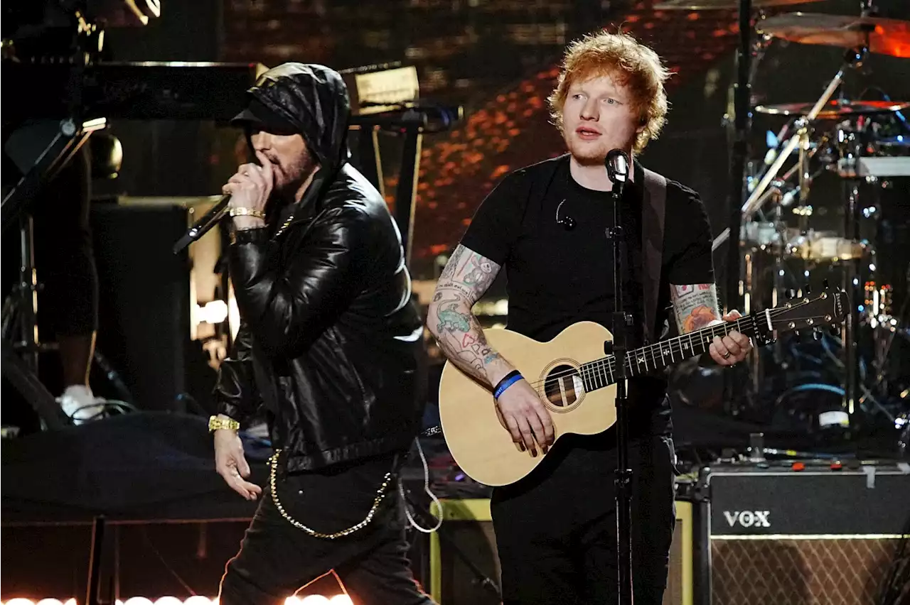 Watch Eminem Join Ed Sheeran to Perform 'Lose Yourself' at Detroit Concert