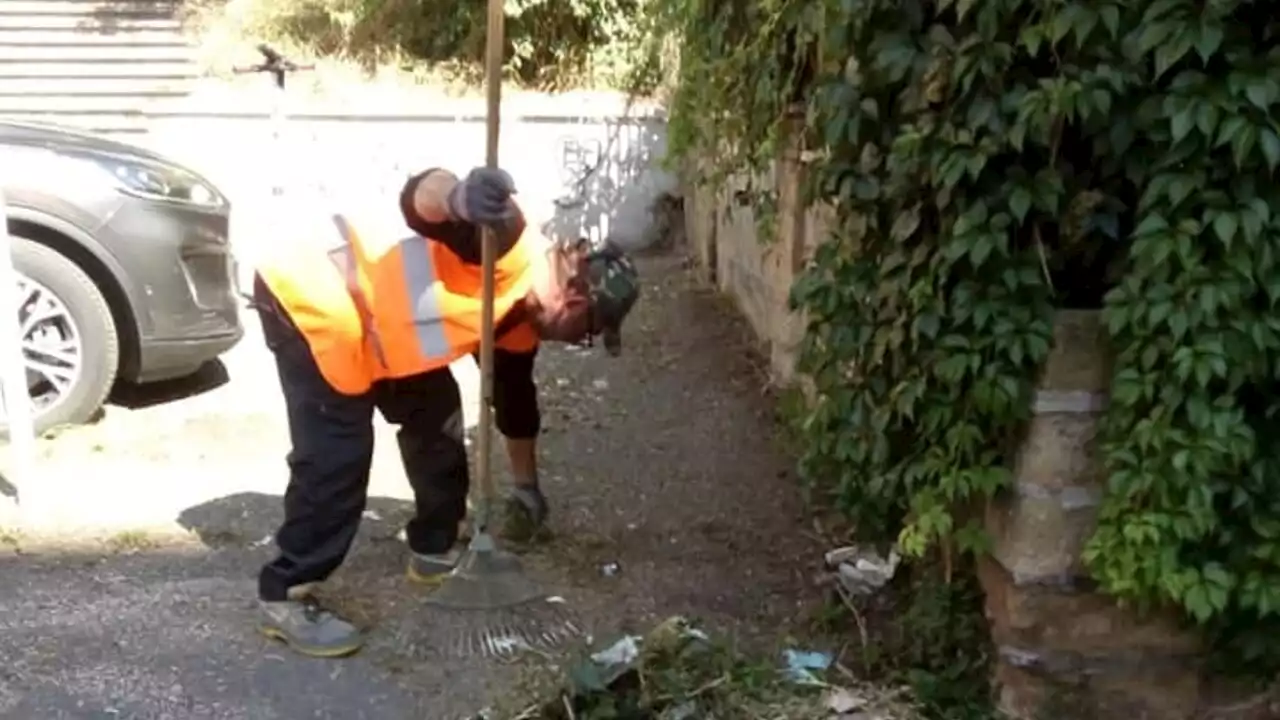 Finalmente è partito il diserbo dei marciapiedi a Roma nord: ecco le strade coinvolte