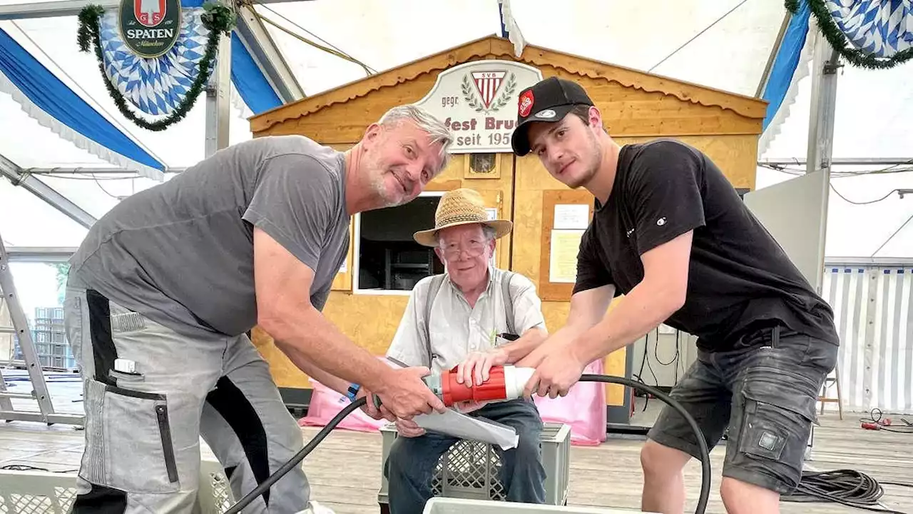 Bruckmühl: Gerhard Plank kümmert sich seit über 60 Jahren um die Energie beim Volksfest