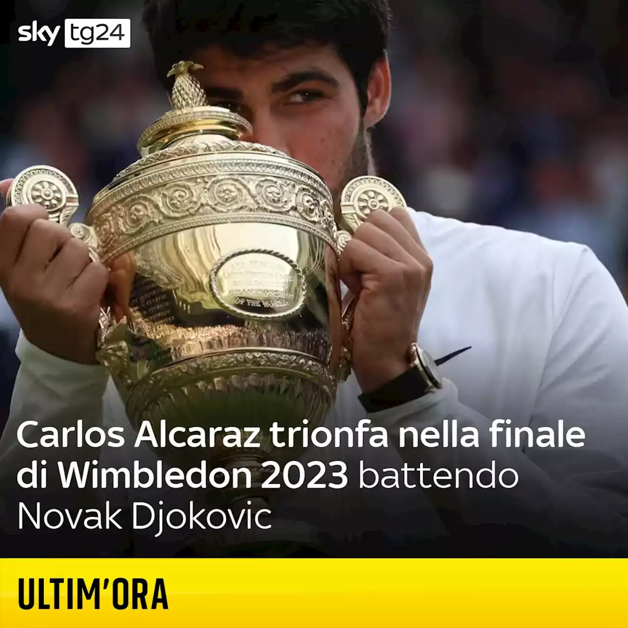 Wimbledon 2023, Alcaraz trionfa in finale: battuto Djokovic. FOTO