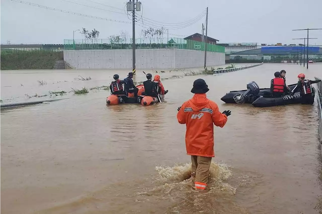 At least 31 killed by heavy rains in South Korea, rescuers hunt for missing people