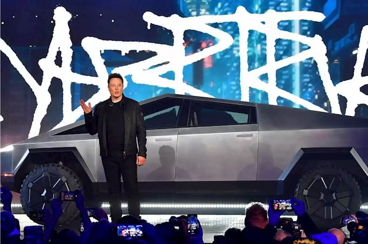 Tesla rolls out its first electric pickup, the Cybertruck