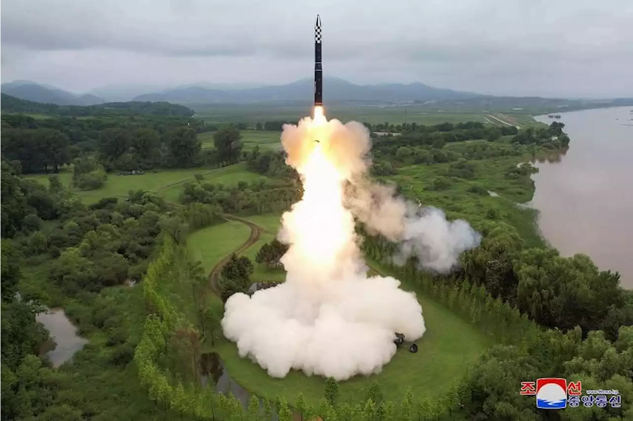 US, South Korea, Japan hold missile defence drill after North's ICBM launch