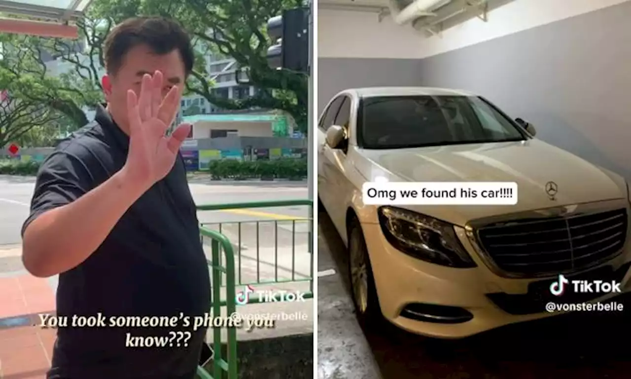 Woman tracks down Mercedes driver after 10 hours for taking her phone, he says it was found on road