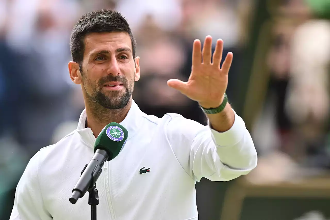 'I love you' - Djokovic in tears during heartfelt message to son after Wimbledon defeat