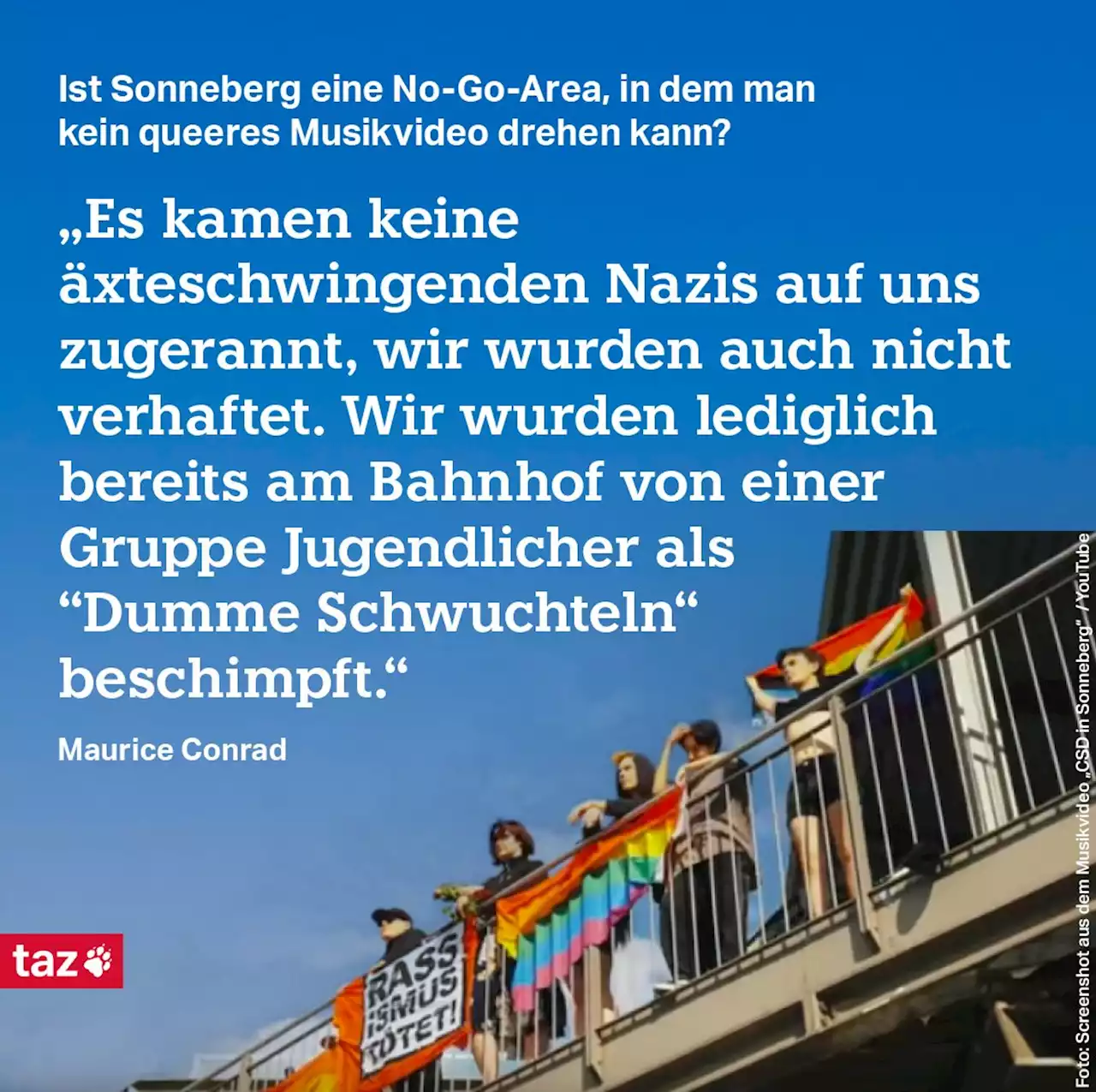 Protest gegen AfD-Landrat: CSD in Sonneberg