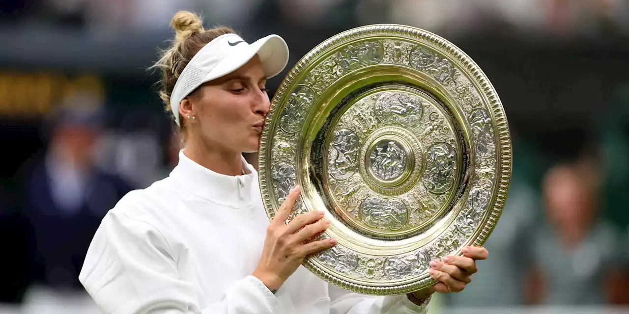 The Wimbledon champion Marketa Vondrousova: Unseeded. Unsponsored. Undefeated.