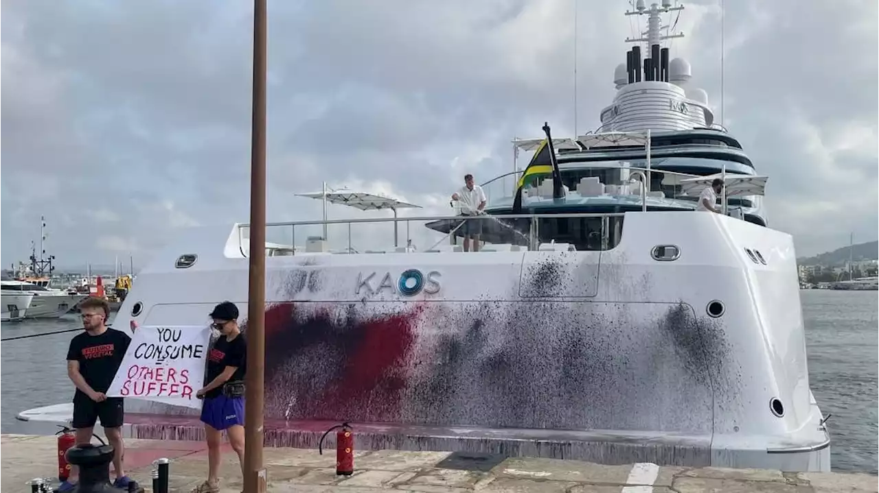 Climate Activists Vandalize Walmart Heiress’ $300M Superyacht