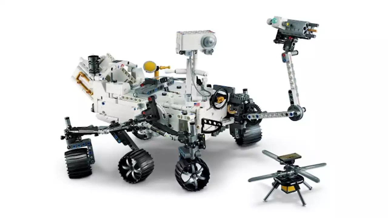 Lego Mars Perseverance can spin 360 degrees in place just like the real rover - Autoblog