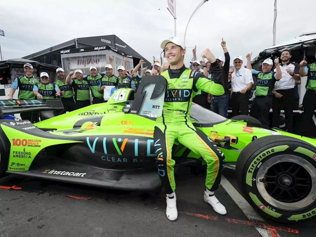 Christian Lundgaard takes pole at Honda Indy Toronto, IndyCar season leader Palou 15th